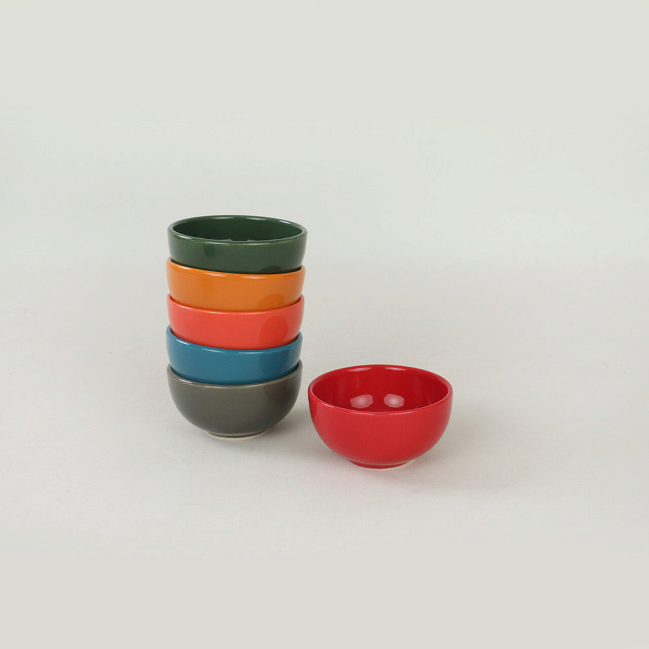 Set boluri ceramice, Hermia, 275KRM1583, Antibacterian, Multicolor - imagine 2