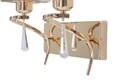 Aplica de perete, Flame, Mauro Ferretti, 2 x E27, 40W, auriu