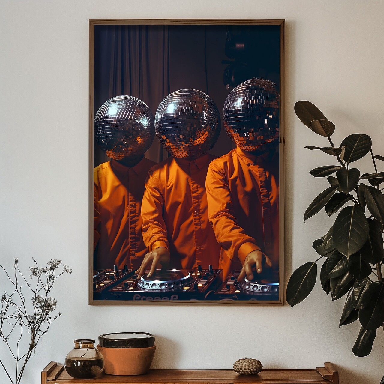 Tablou decorativ HUM092 Cadru: 100% MOLID Multicolor