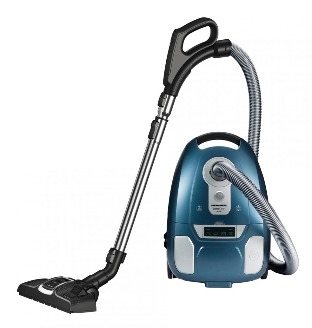 Aspirator cu sac Silent, Hepa 13 Lumaclean, Heinner, 180W, 3.5L, albastru