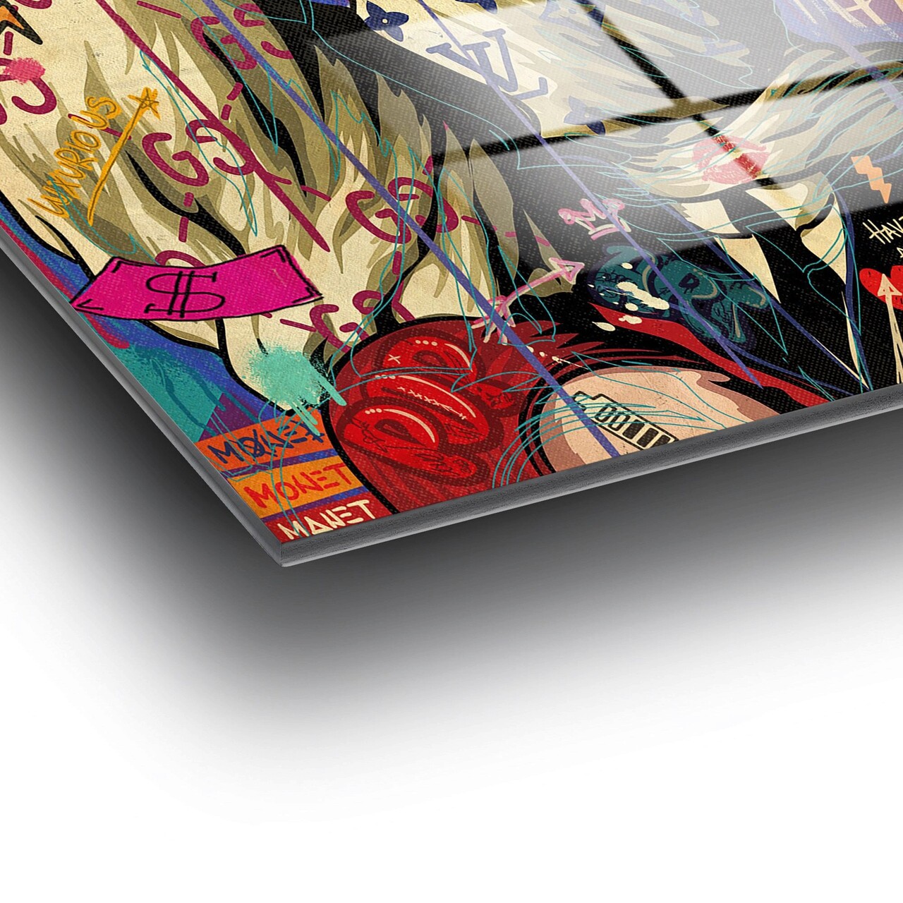Tablou decorativ, UV-838, Dimensiune: 50 x 50 cm, Multicolor - view 8