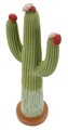 Figurina /sculptura decorativa Cactus, Mauro Ferretti, 16.5x11x45 cm, polirasina, multicolor