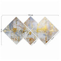 Set 4 tablouri decorative, 4MDF57072, MDF, Imprimat UV, Multicolor