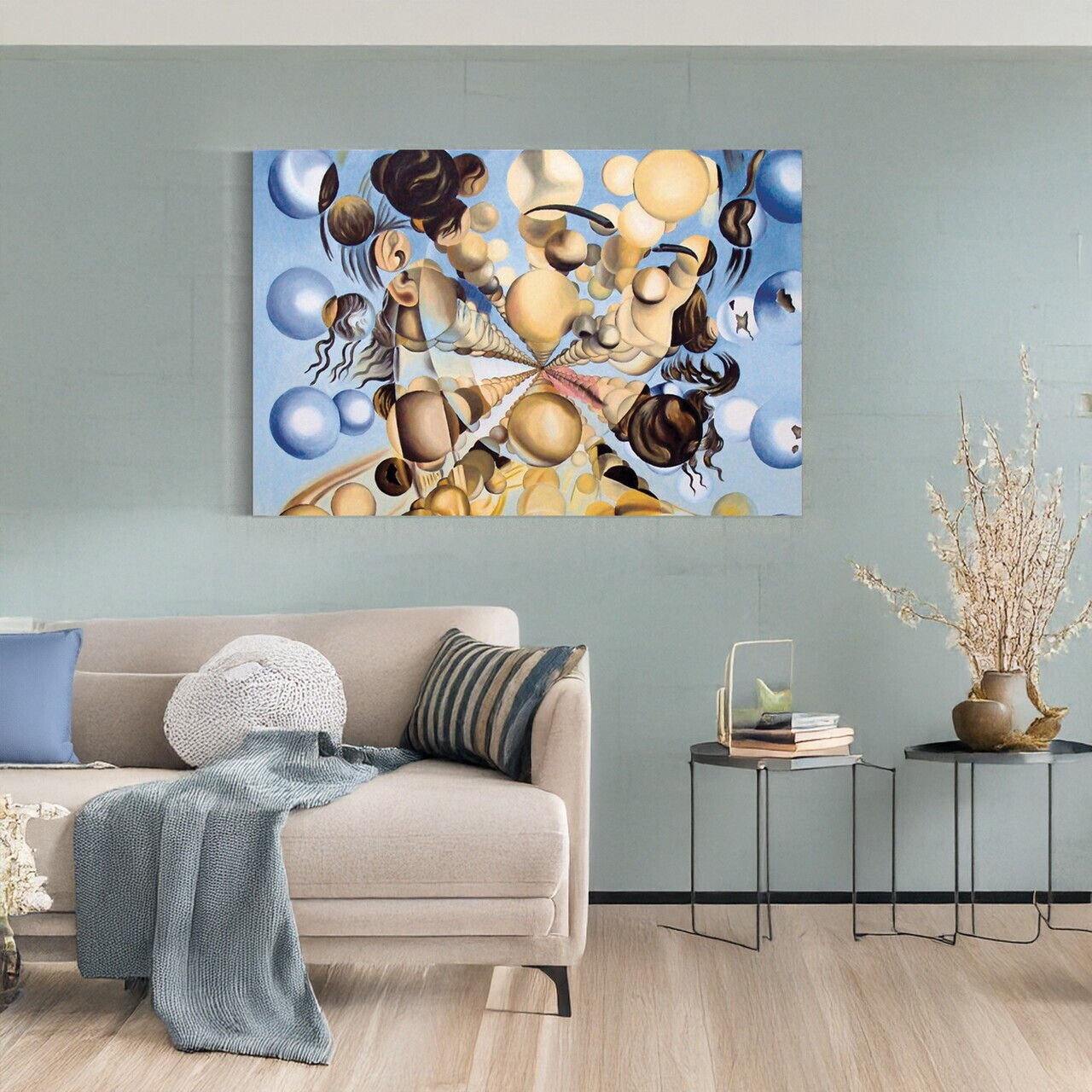 Tablou decorativ, A69CVS-083, Dimensiune: 60 x 90 cm, Multicolor