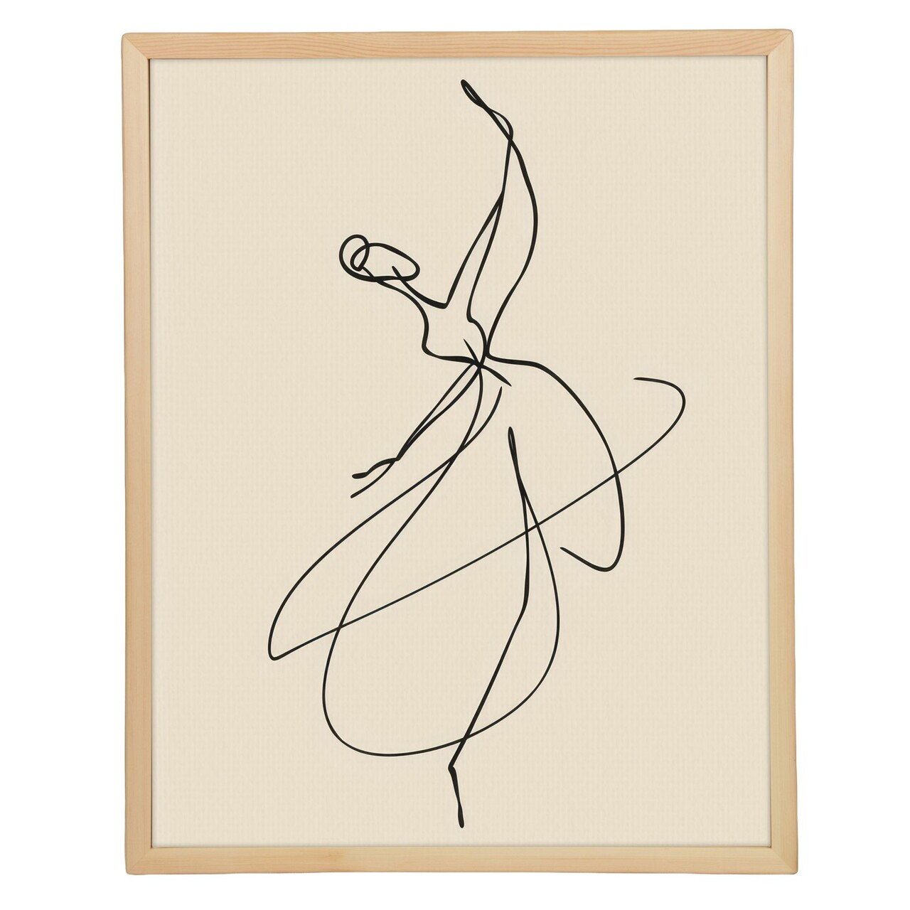 Tablou decorativ, Cc-D-Ah-1042 70 x 95, Canvas, Cadru: 100% LEMN (Grosime: 18 mm), Multicolor - view 2