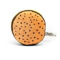 Jucarie de plus pentru caini Hamburger, Gloria, 10 x 9 x 4 cm, poliester