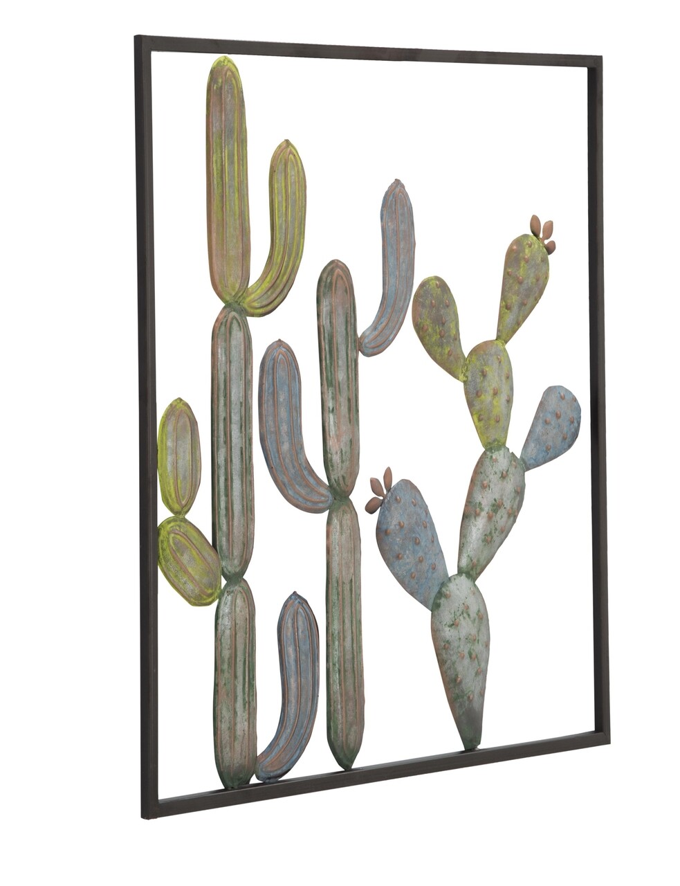 Decoratiune de perete Cactus -C, Mauro Ferretti, 50x50 cm, fier - 1 | YEO