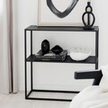 Bufet, Caliente, Andas, 80x85x30 cm, PAL, Negru