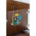 Suport suspendat, Wenko, pentru dulap, cu 2 rafturi, 32 x 47 cm, metal, argintiu