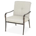Set 2 fotolii exterior Sorrento, 70x84x95 cm, aluminiu, bronz/gri