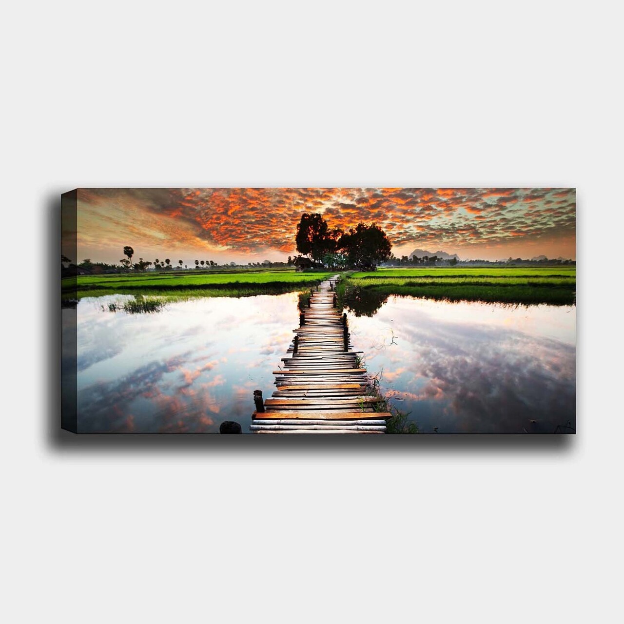 Tablou decorativ, YTY79182637_50120, Cadru: 100% LEMN (grosime: 3 cm), Multicolor - view 2