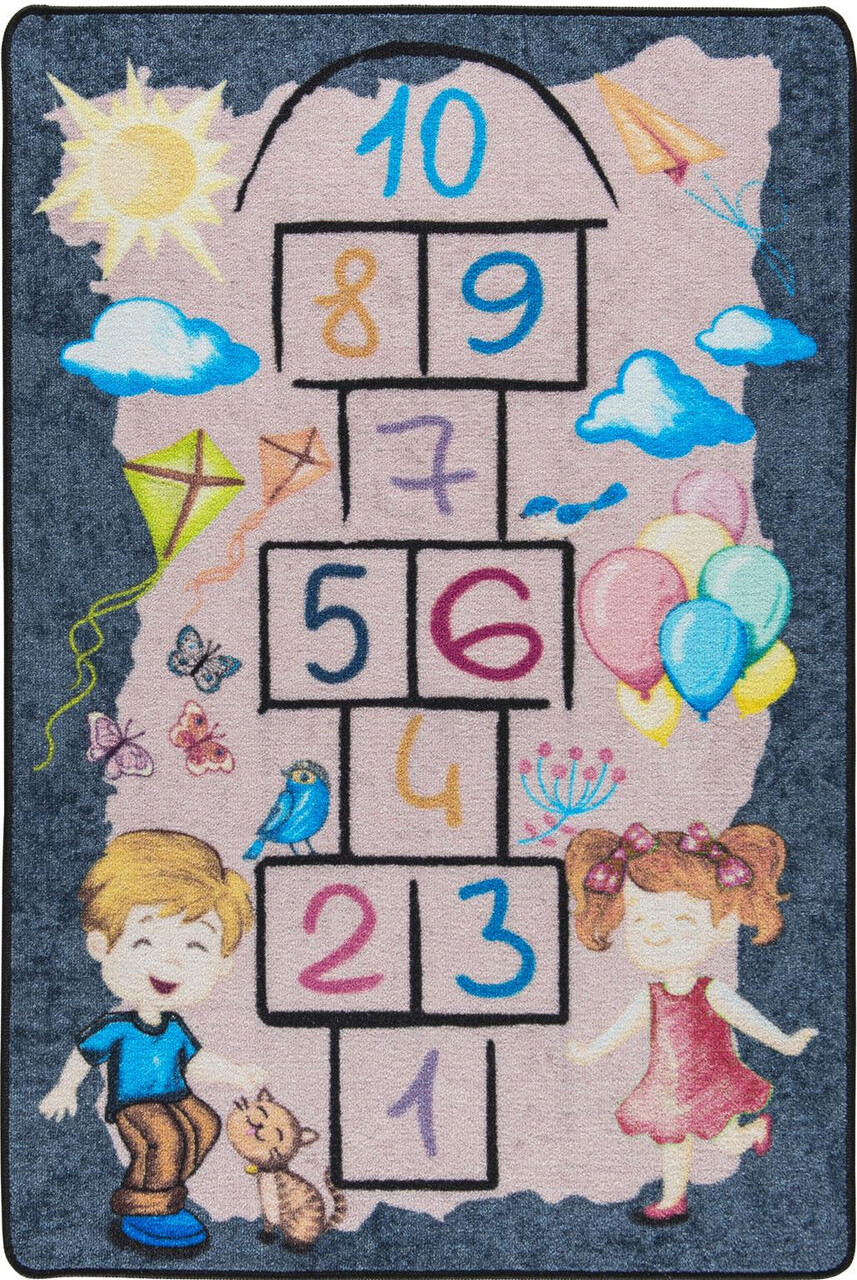 Covor, Street Game, 100x150 cm, Poliamida, Multicolor - 1 | YEO