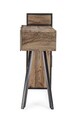 Consola Manchester, Bizzotto, 118x35x95 cm, lemn de mango/otel