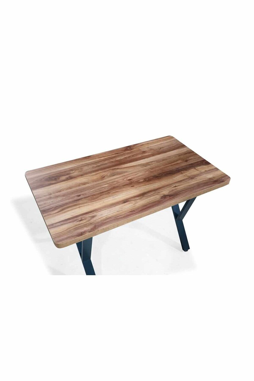 Set mobilier de gradina, Hanah Home, Nergiz 3+1+1, Metal, Gri inchis - view 3