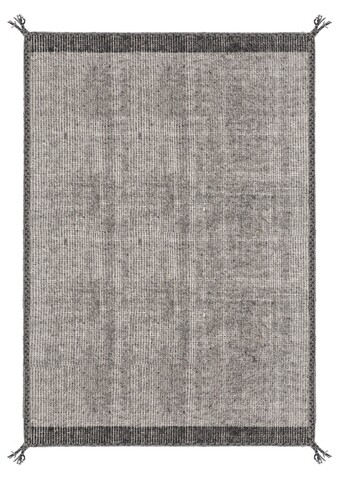 Covor Chathu, Bizzotto, 160 x 230 cm, lana, verso din bumbac, gri