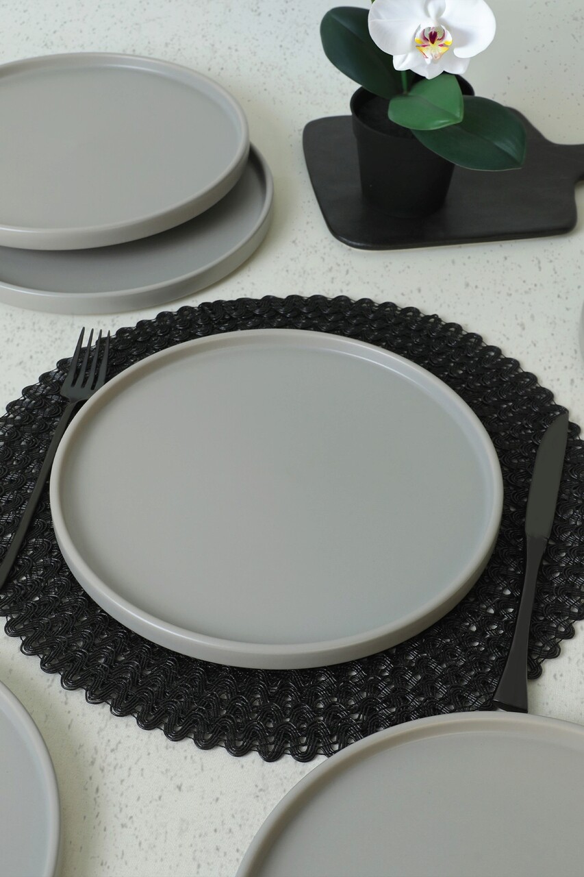 Set platouri servire, Hermia, 275KRM2111, Antibacterian, Gri Mat - view 3