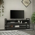 Comoda TV, Homitis, Metola - Anthracite, 131x58x39 cm