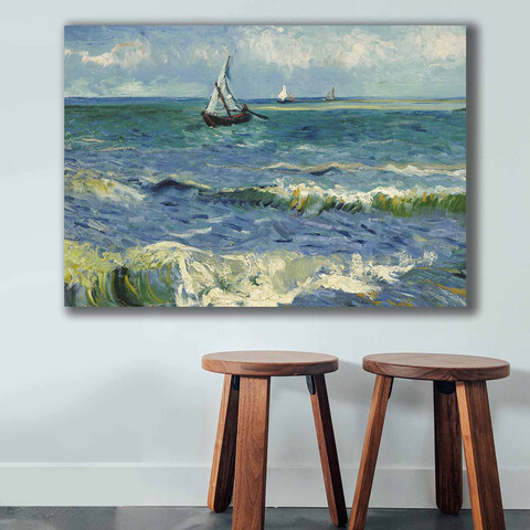 Tablou decorativ, 70100vangogh007, canvas , lemn, multicolor