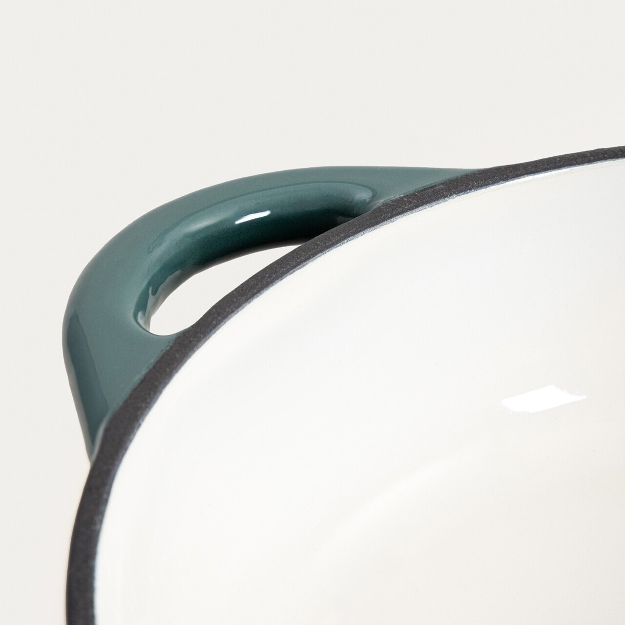 Oala Andreas, Homla, 28 cm, 2.5 L, fonta, verde - view 4