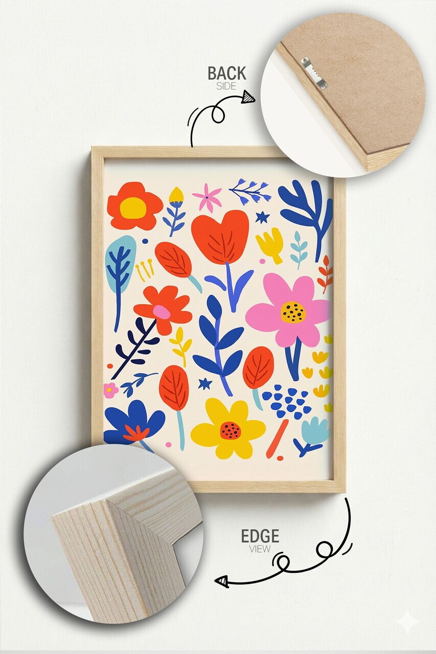 Tablou decorativ, Artnewclahsp98-3348, Lemn masiv, MDF, Multicolor - view 4