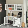 Dulap multifunctional, Comforty, Grano 140, Alb