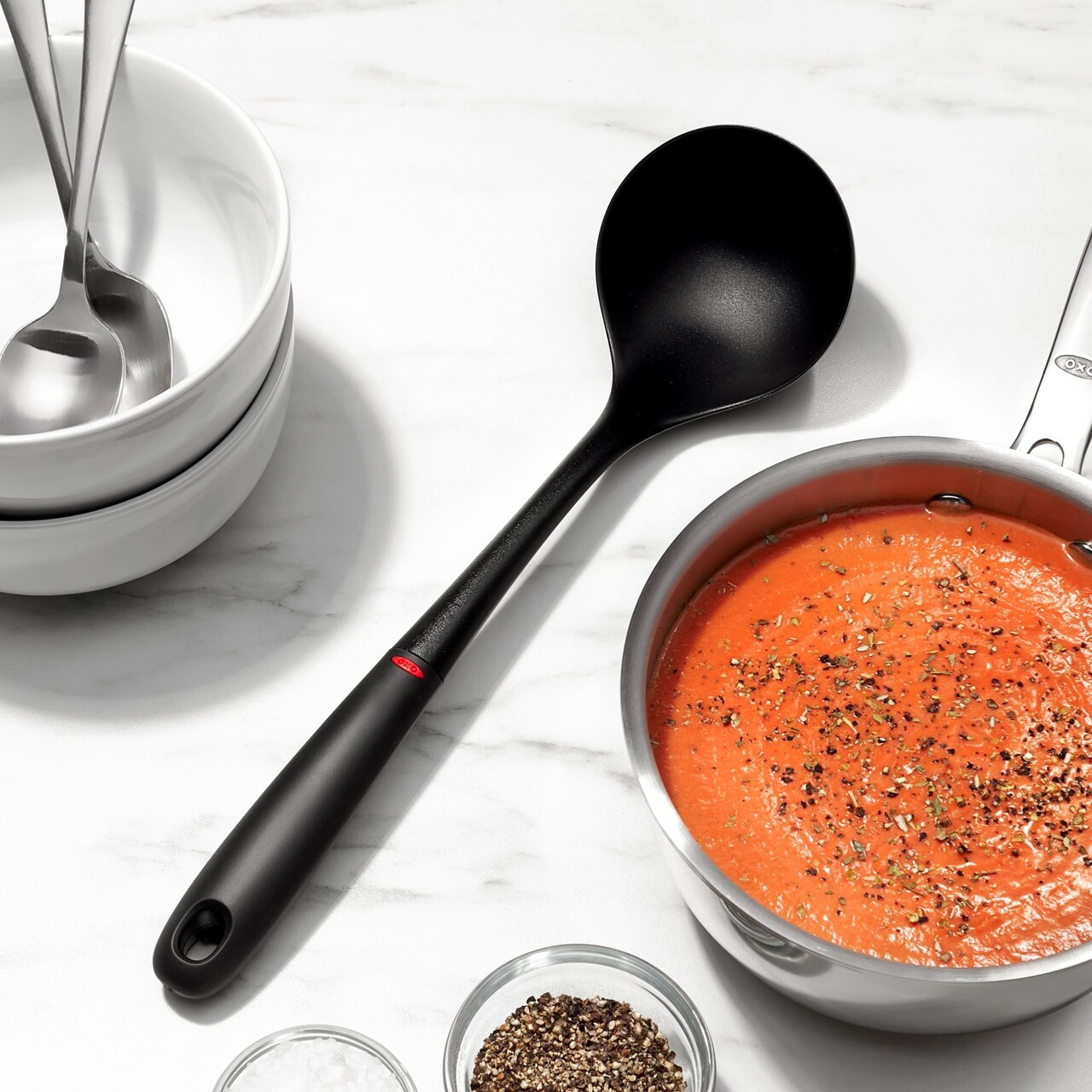 Polonic plastic, 34cm/180ml, "SoftWorks" - OXO - imagine 6