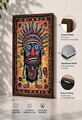 Tablou decorativ, Ahsalct-010, Cadru: 100% PVC (Grosime: 2 cm), Multicolor