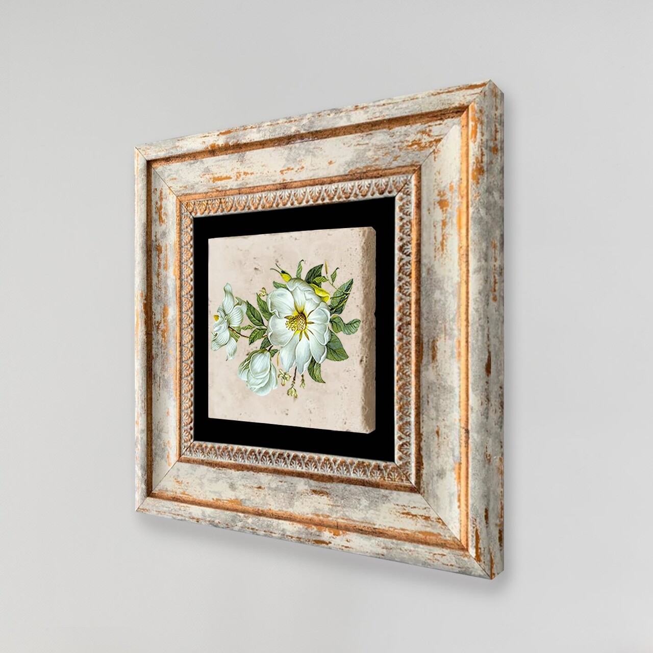 Tablou decorativ, TC030203, Cadru: 100% LEMN (Grosime: 2 cm), Multicolor - view 2