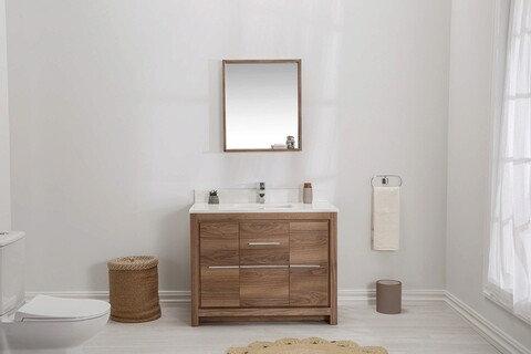 Set mobilier de baie (2 piese), jussara, superior 42, nuc / alb