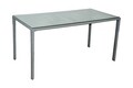 Set gradina/terasa 4 piese, My Interior, Mana, rattan/aluminiu, gri deschis