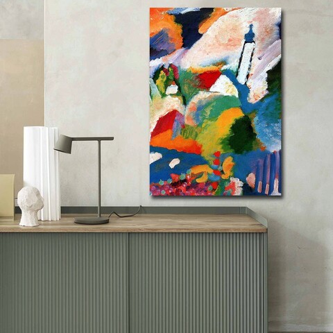 Tablou decorativ, 70100FAMOUSART-066, Canvas, 70 x 100 cm, Multicolor Canvart