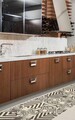 Traversa pentru hol Kunnelis, Decorino, 50x150 cm, poliester, crem/maro