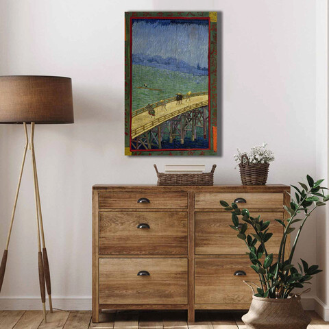 Tablou decorativ, 4570vangogh047, canvas , lemn, multicolor