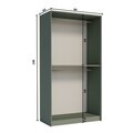 Dulap pentru haine, Hanah Home, Lucas 1600-239, 94x190x60 cm, Verde