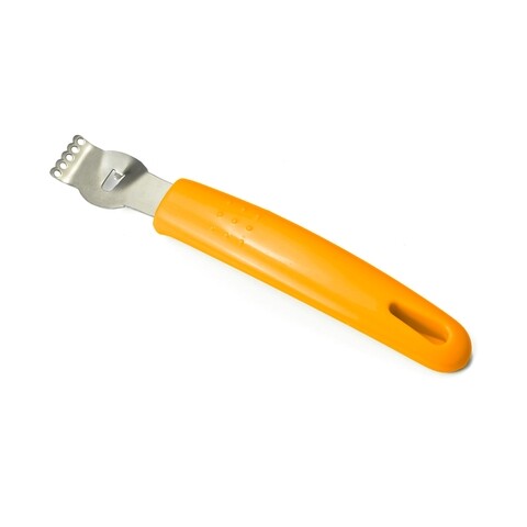 Aparat pentru razuit citrice, vanora, inox, portocaliu