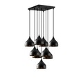Lustra, Tatum, 584TTM1387, Metal, Negru