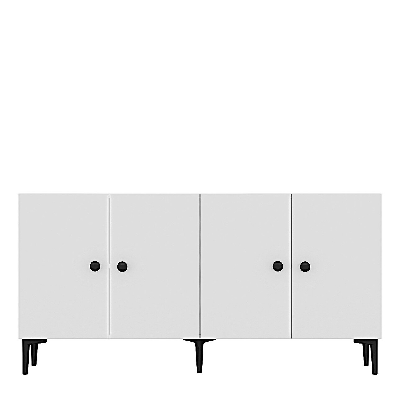 Consola, Hanah Home, Pella 150, 150x75x32 cm, Alb - view 6