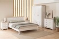 Pat dublu, Alfa Design, Blınk Modern Country, Stejar alb