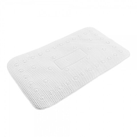 Covoras de baie confortime, 70x40 cm, pvc, alb