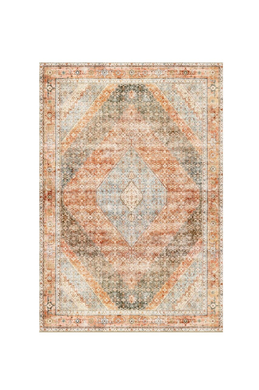 Covor, CLR-7386-HALI-4, 180x280 cm, Poliester, Multicolor — imaginea 2