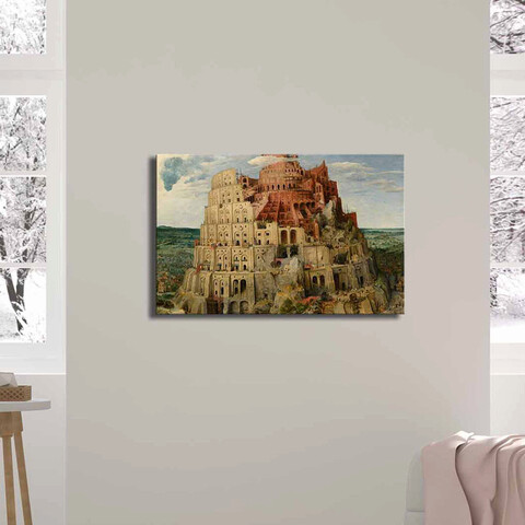 Tablou decorativ, famousart-09, canvas, dimensiune: 45 x 70 cm, multicolor
