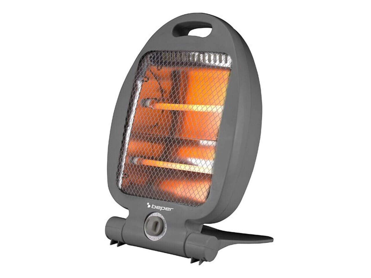 Aeroterma Beper, 25x15.5x35.5 cm, 800W, ABS, gri — imaginea 3