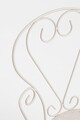Scaun pentru gradina Etienne, Bizzotto, 49x49x89 cm, otel, invelis e-coating, finisaj mat, grej