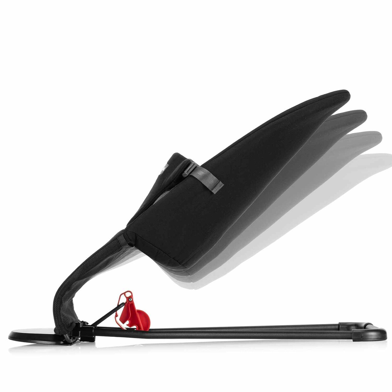 Scaun balansoar pentru bebelusi, Wallxpert, 3 Kademeli, Negru - imagine 6