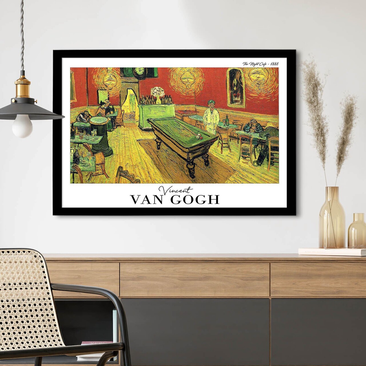 Tablou decorativ 4262SYHGOGH-003 Fundal: 100% MDF (Grosime: 27 mm) Multicolor