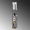 Lampadar, Lampana, 211LMP1105, Metal, Negru
