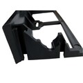 KIT bordura gazon artificial: 8 bucati bordura + 16 bucati cuie de fixare bordura Nortene, Decorino, negru