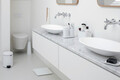 Organizator pentru accesorii baie, Brabantia, Caddy White, 19.5x9.8x11 cm, polipropilena, alb
