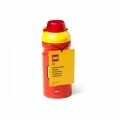 Sticla de apa Girl, LEGO, 390 ml, polipropilena, rosu