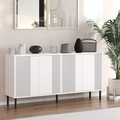 Consola, Odessa, Refra, 150x75x36 cm, PAL, Alb